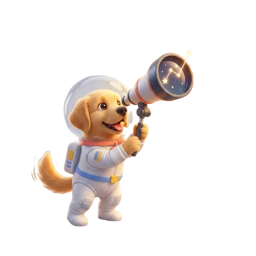 Buba, el perro astronauta, midiendo resultados